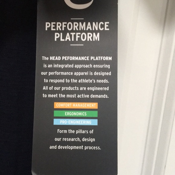 Head Crewneck Athletic/Athleisure Shirt, L, NWT! - Picture 4 of 8